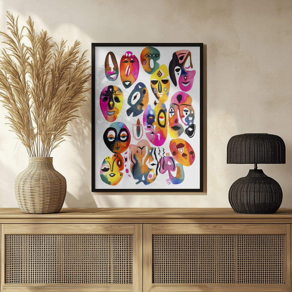 Masks Poster